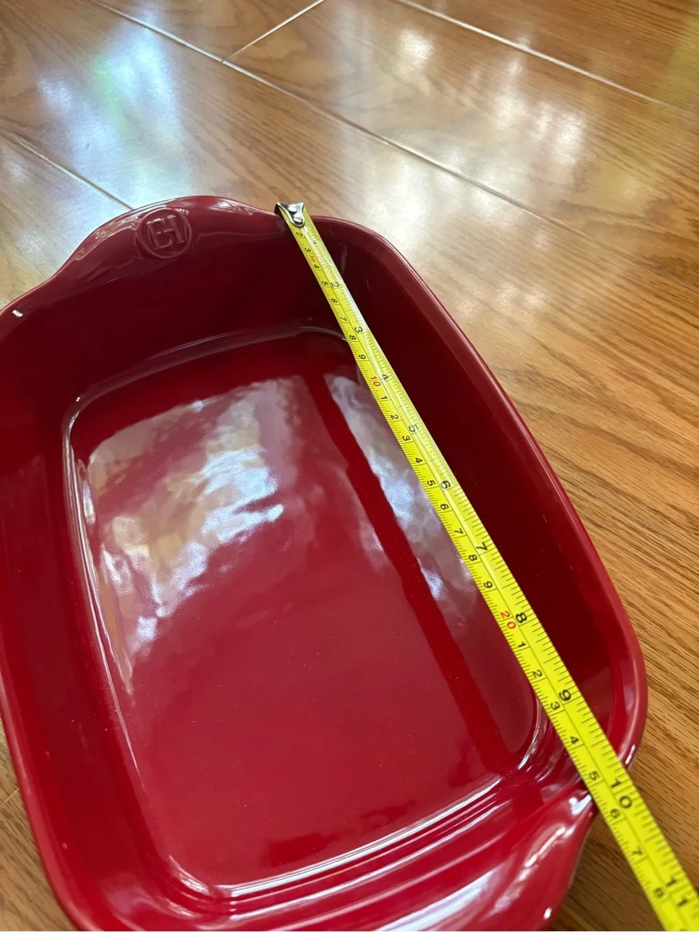 Emily Henry Red Ceramic Rectangular Baking Dish - Picture 10 of 12